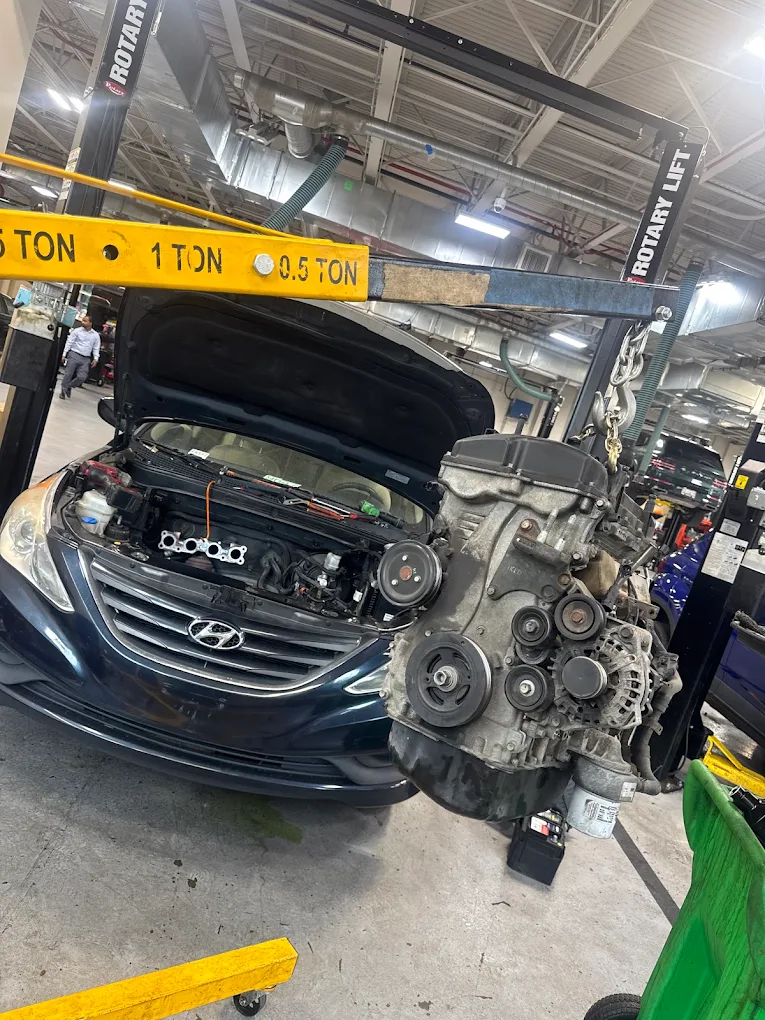 Hyundai engine replacement