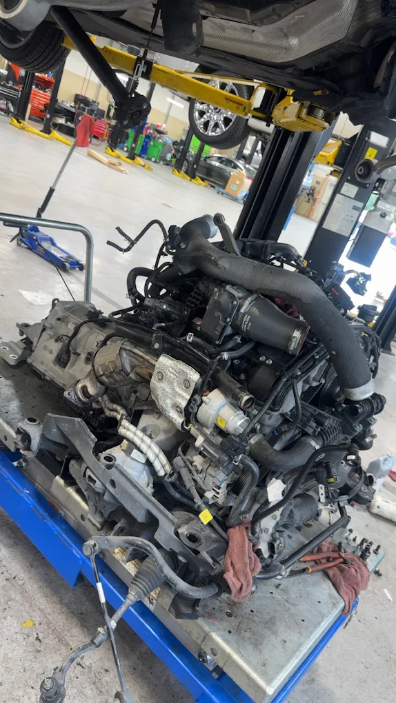 Powertrain removal