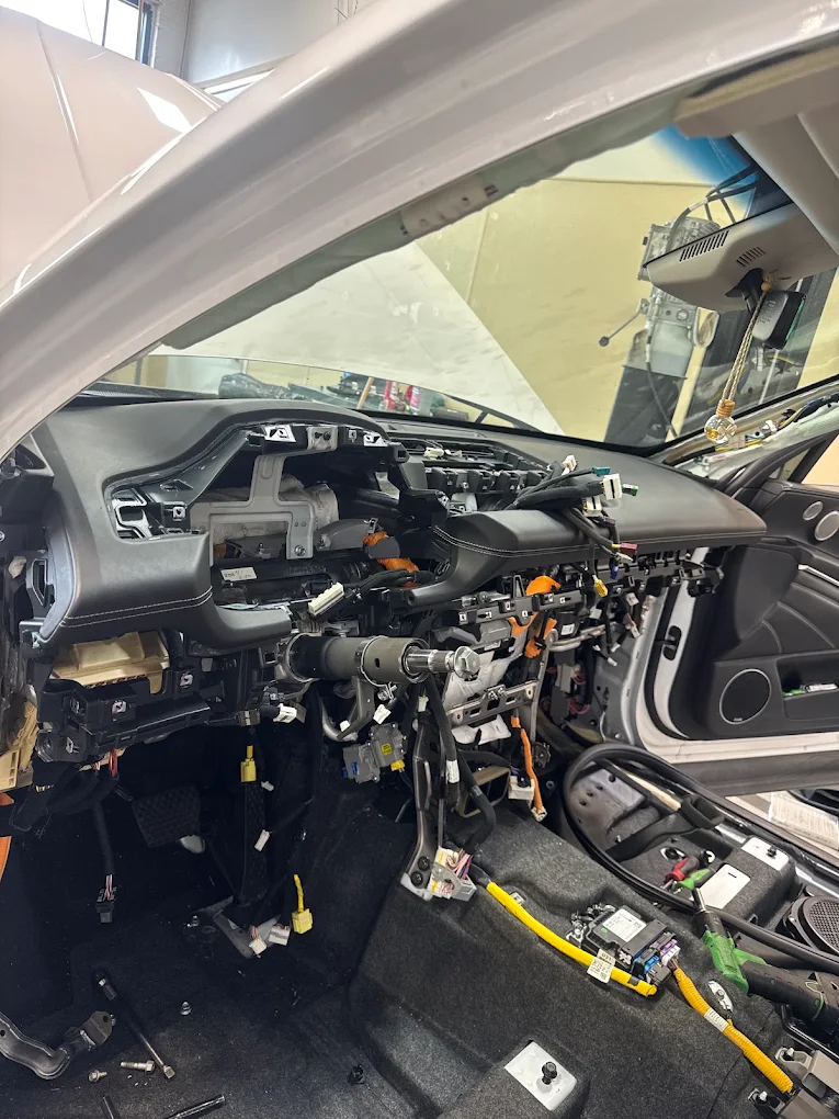 Dashboard and electrical repair