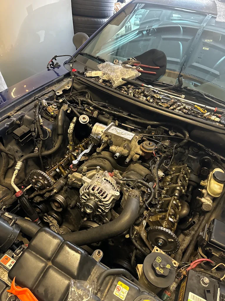 Mustang timing work